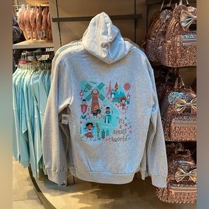 Disneyland It’s a Small World Zip up Hoodie